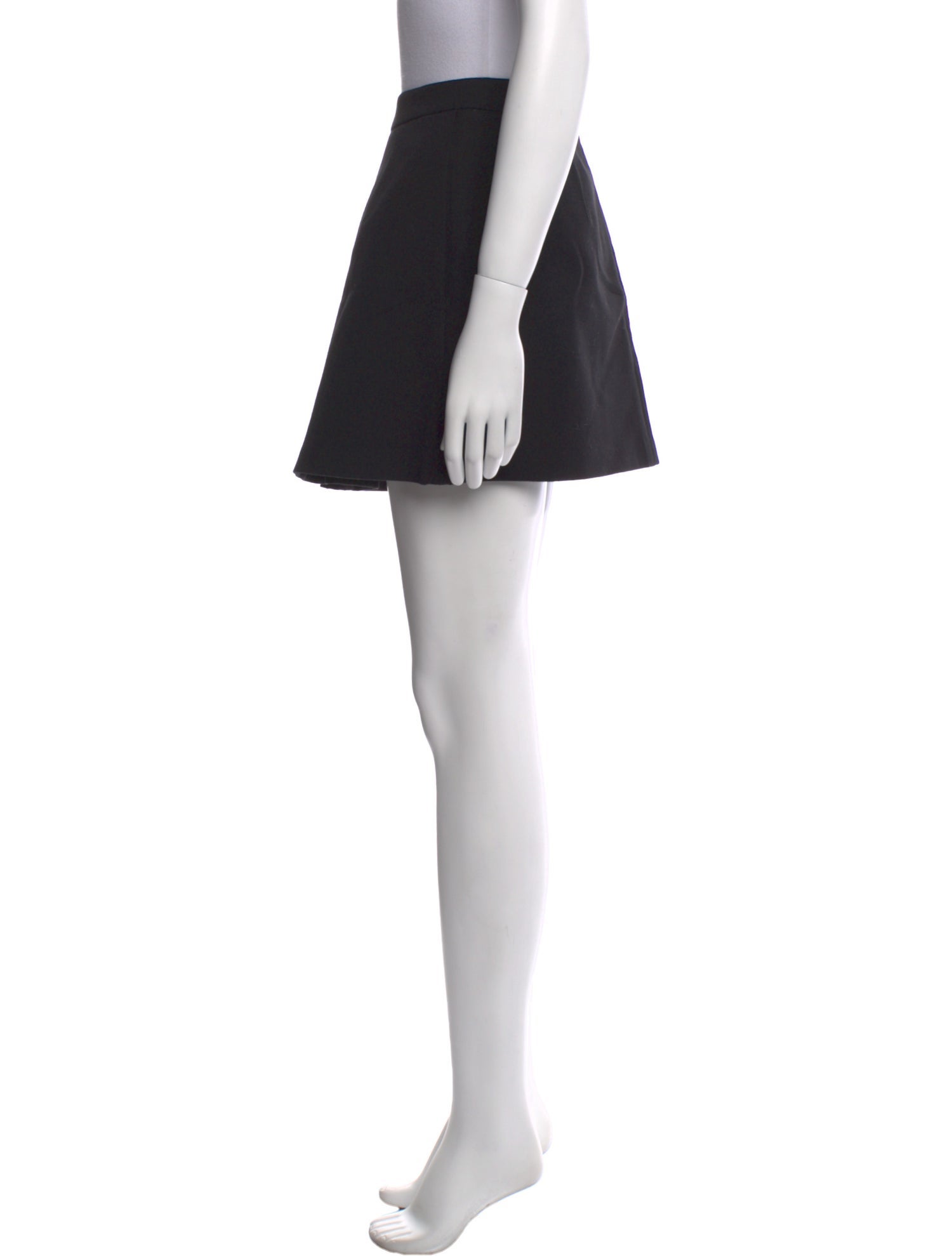 Vince Pleated Accents Mini Skirt