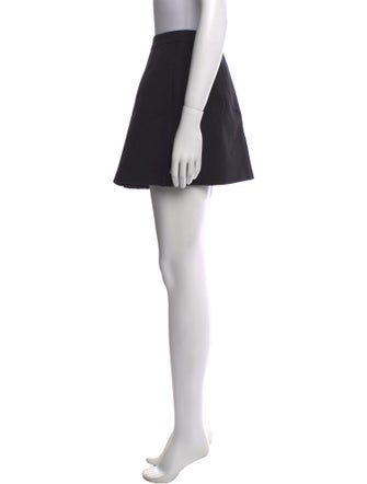 Vince Pleated Accents Mini Skirt