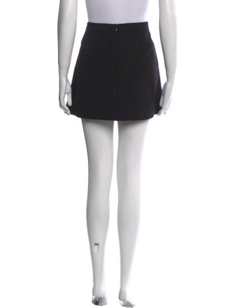 Vince Pleated Accents Mini Skirt