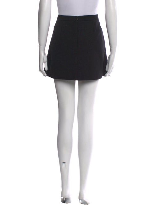 Vince Pleated Accents Mini Skirt