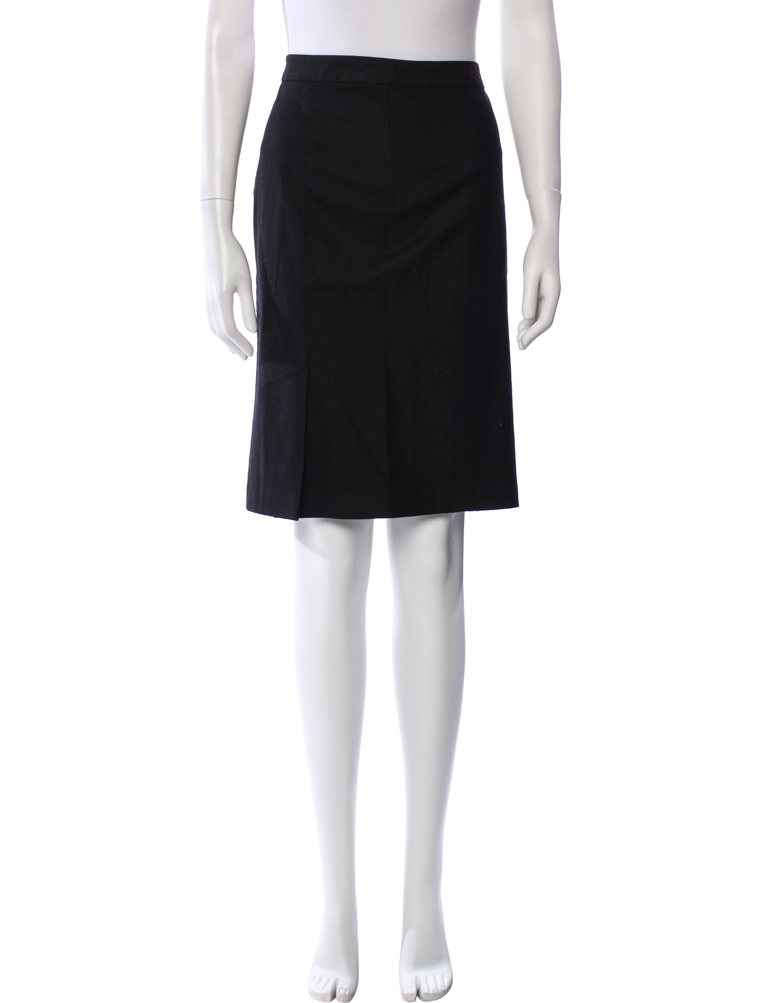 Vince Virgin Wool Knee-Length Skirt