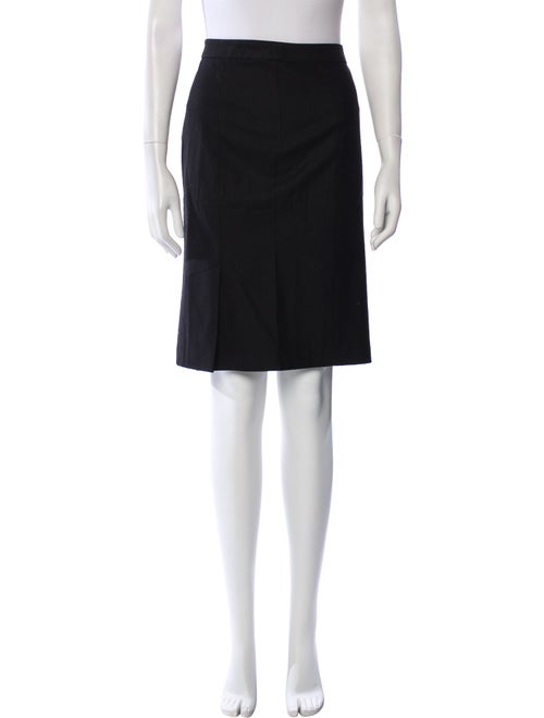 Vince Virgin Wool Knee-Length Skirt