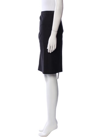 Vince Virgin Wool Knee-Length Skirt