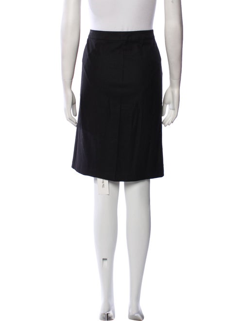 Vince Virgin Wool Knee-Length Skirt