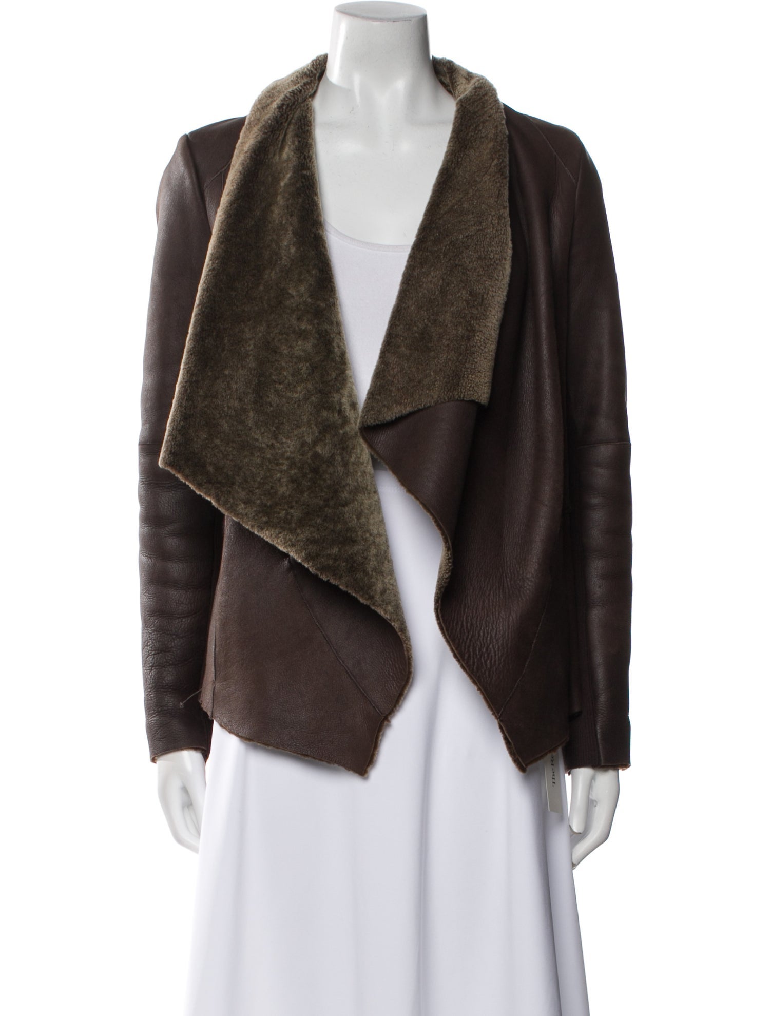 Vince Lambskin Fur Jacket
