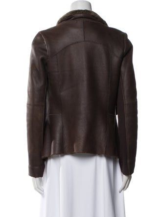 Vince Lambskin Fur Jacket