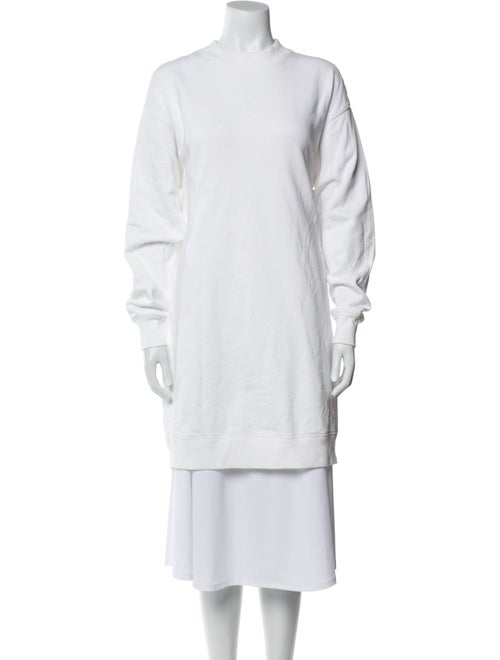 Vince Mock Neck Mini Dress