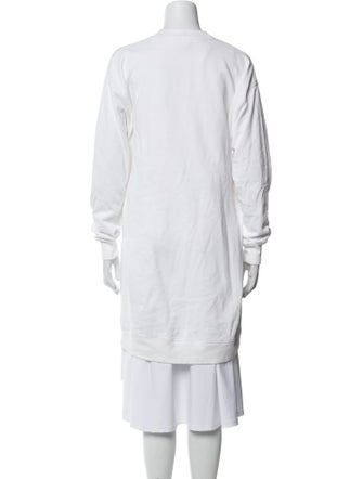 Vince Mock Neck Mini Dress