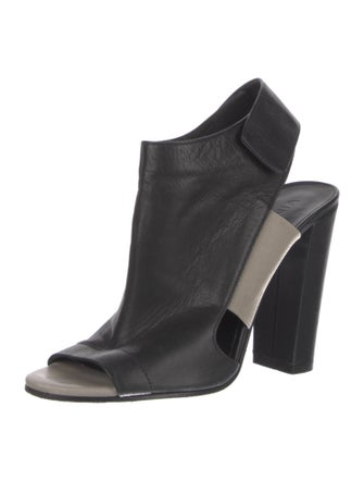 Vince Leather Slingback Pumps