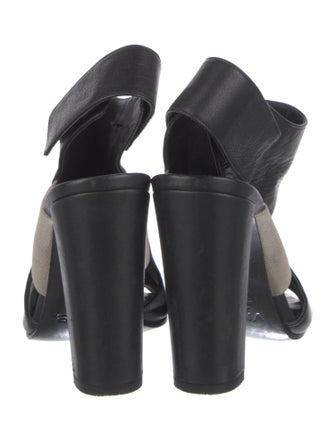 Vince Leather Slingback Pumps