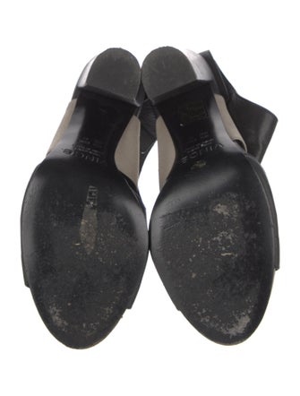 Vince Leather Slingback Pumps