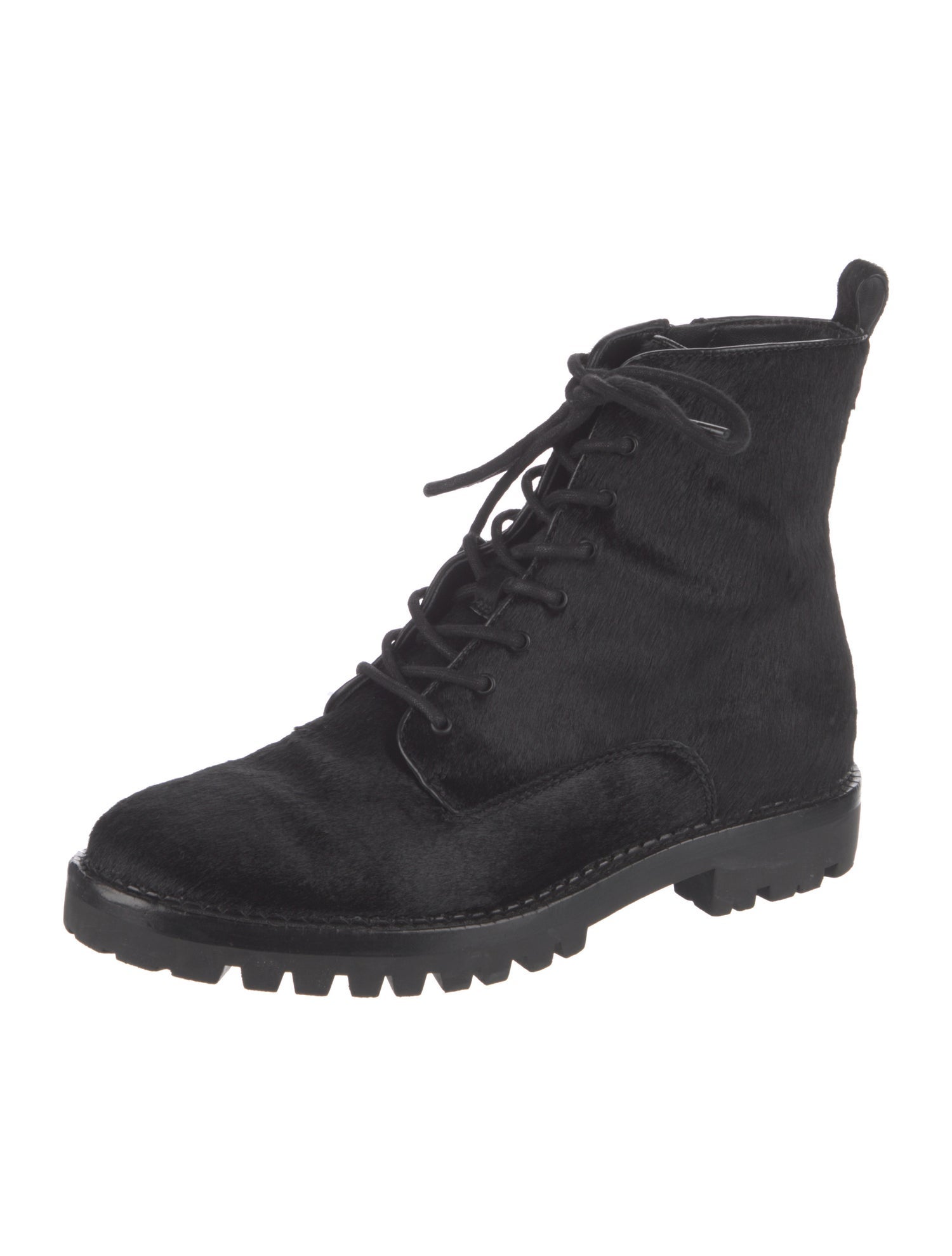 Vince Suede Combat Boots