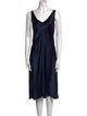 Vince V-Neck Midi Length Dress