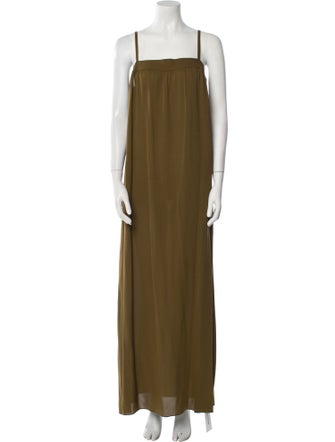 Vince Silk Long Dress