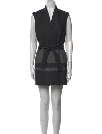 Vince V-Neck Mini Dress