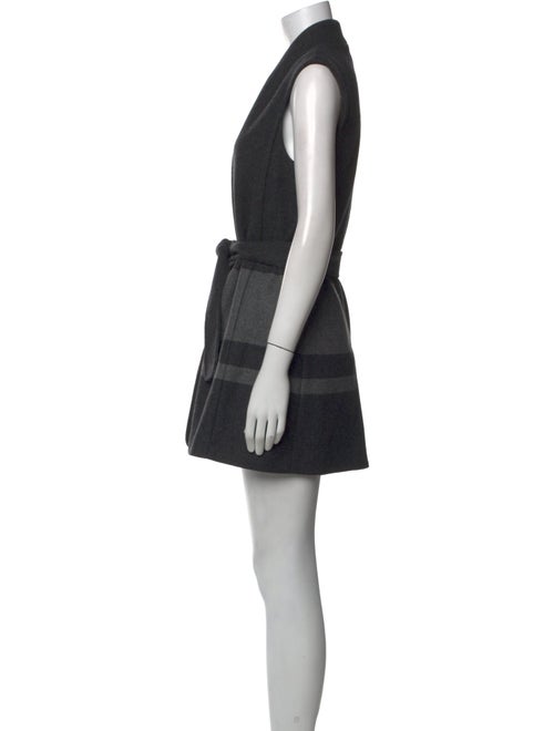 Vince V-Neck Mini Dress