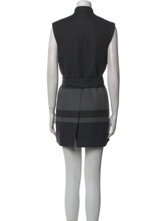 Vince V-Neck Mini Dress