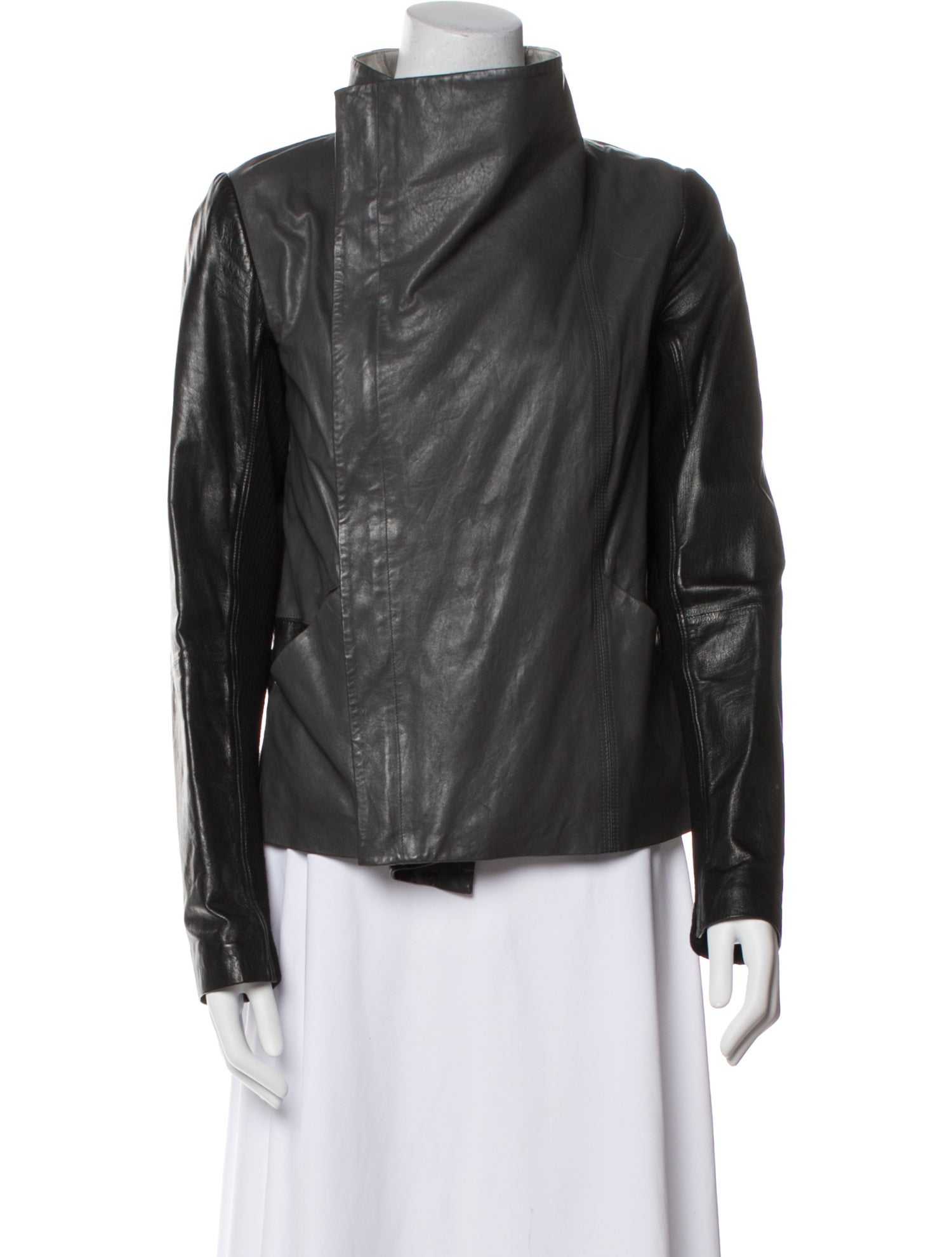 Vince Lamb Leather Jacket