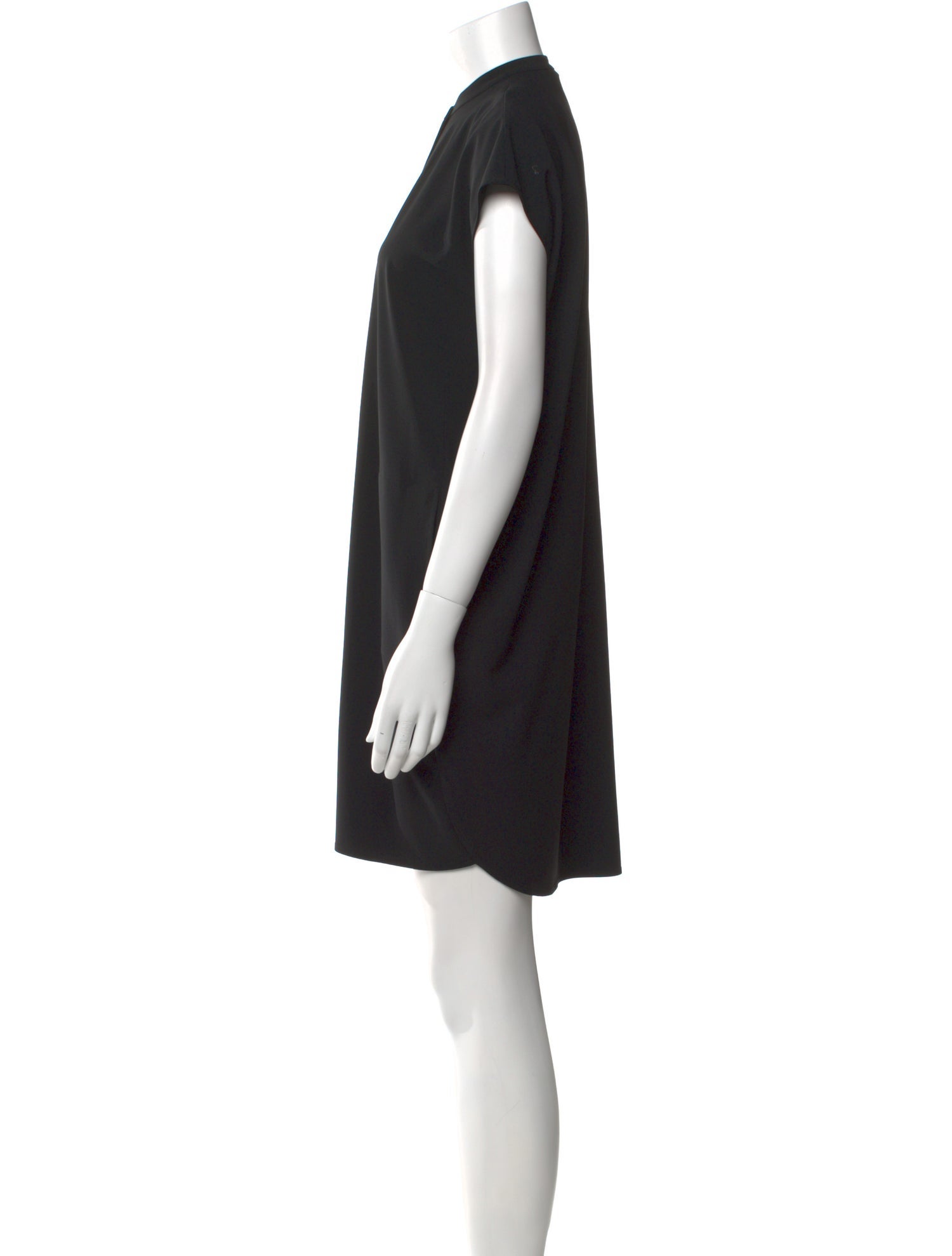 Vince Mock Neck Mini Dress