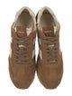 Vince Suede Leather Trim Embellishment Sneakers