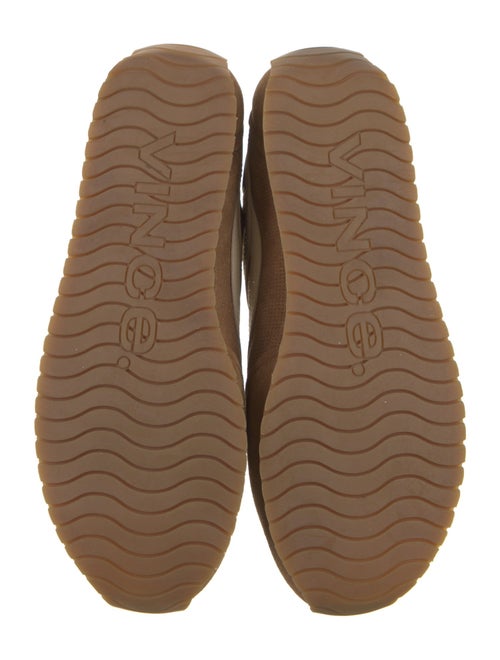 Vince Suede Leather Trim Embellishment Sneakers