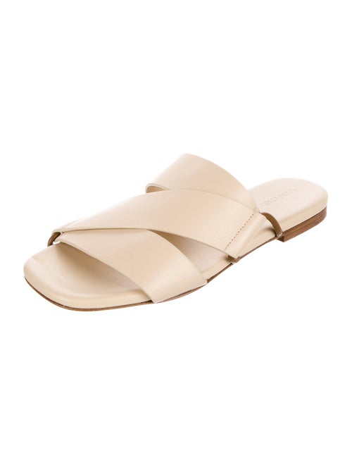 Vince Leather Slides