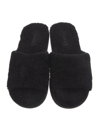Vince Shearling Flats