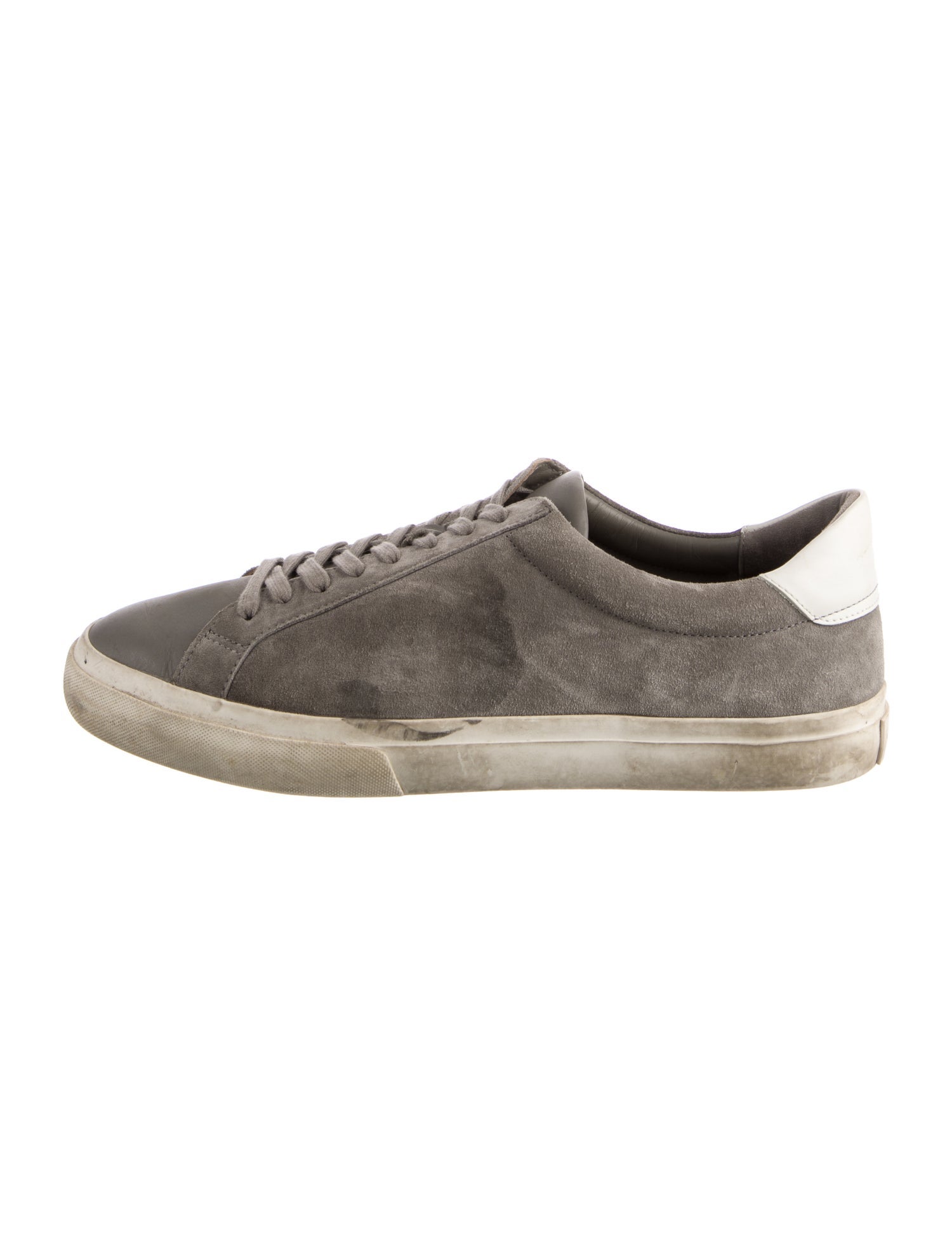 Vince Suede Colorblock Pattern Sneakers