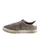 Vince Suede Colorblock Pattern Sneakers