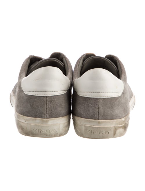 Vince Suede Colorblock Pattern Sneakers
