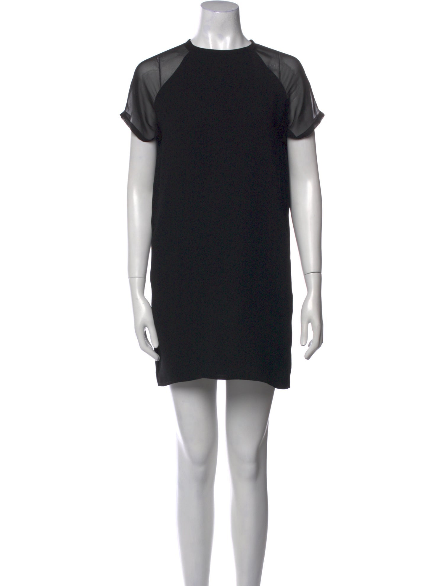 Vince Crew Neck Mini Dress