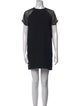 Vince Crew Neck Mini Dress