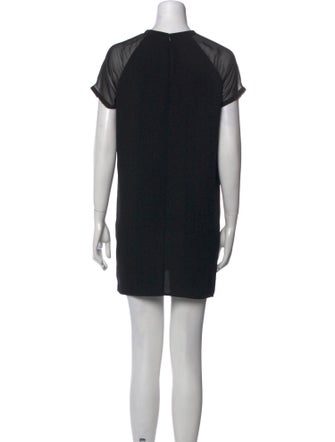 Vince Crew Neck Mini Dress