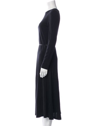 Vince Crew Neck Midi Length Dress