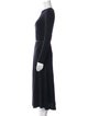 Vince Crew Neck Midi Length Dress