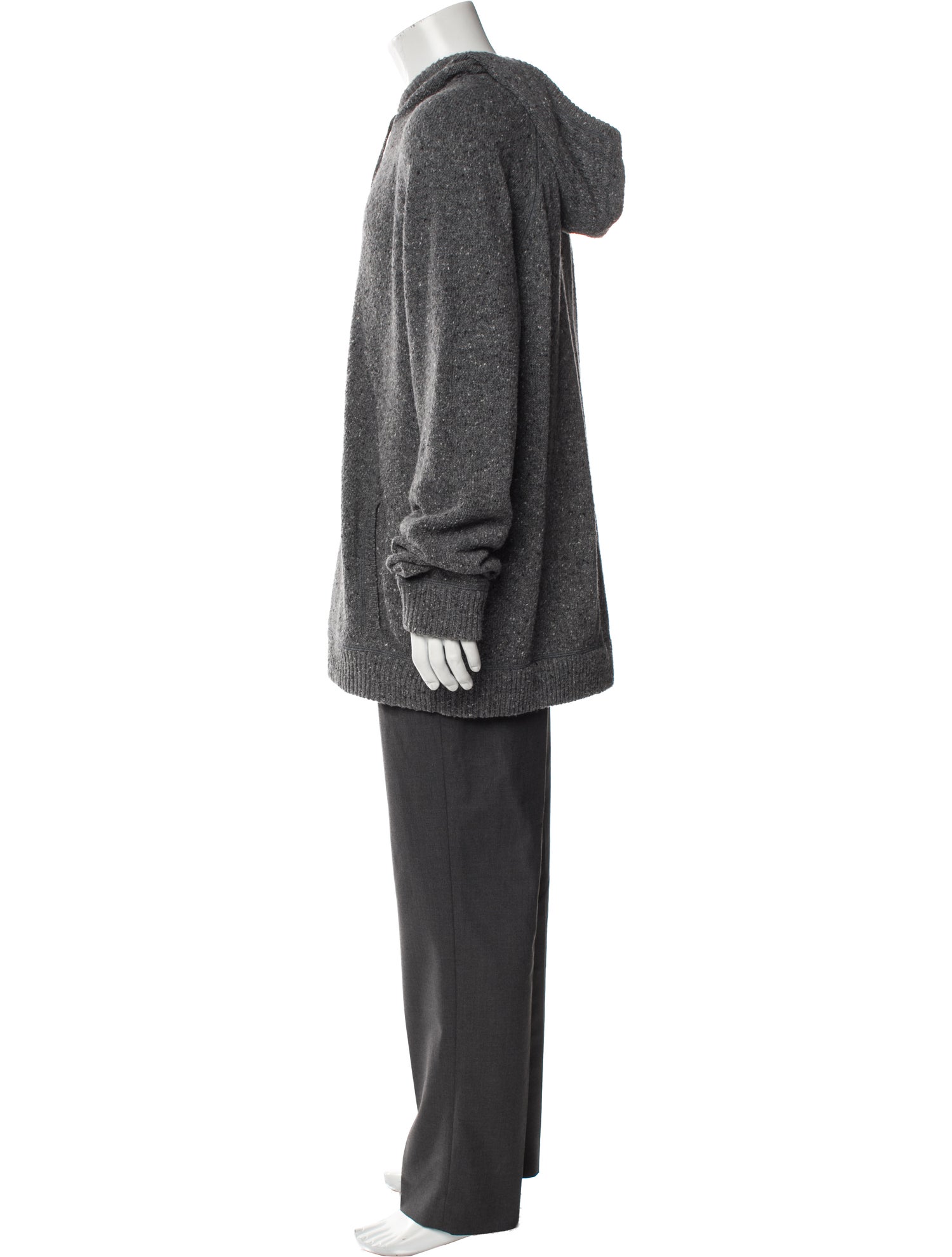 Vince Wool Crew Neck Hoodie