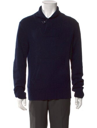 Vince Collar Long Sleeve Polo Sweater