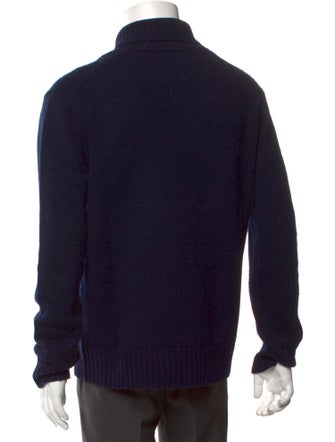 Vince Collar Long Sleeve Polo Sweater