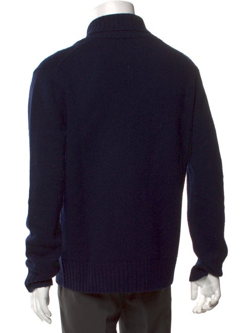 Vince Collar Long Sleeve Polo Sweater