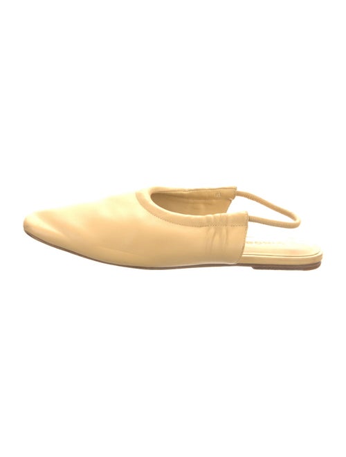 Vince Leather Slingback Flats