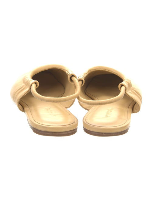 Vince Leather Slingback Flats