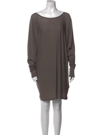 Vince Scoop Neck Mini Dress