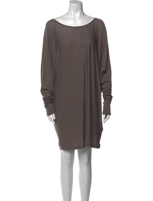 Vince Scoop Neck Mini Dress