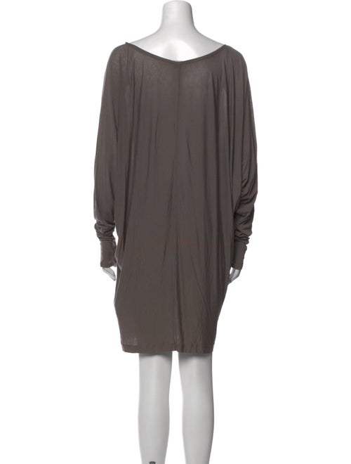 Vince Scoop Neck Mini Dress