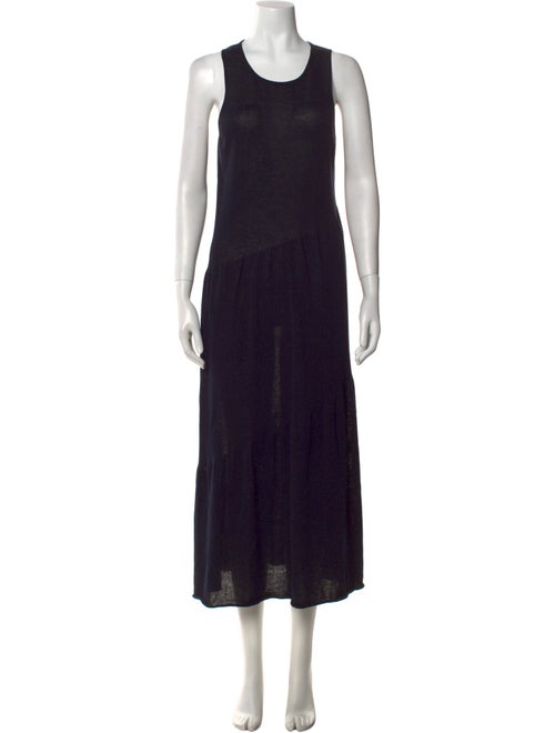 Vince Scoop Neck Long Dress