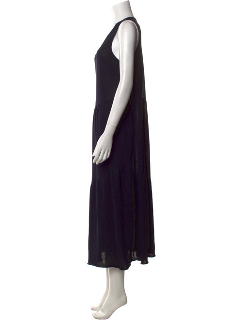 Vince Scoop Neck Long Dress