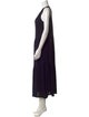 Vince Scoop Neck Long Dress