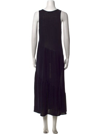 Vince Scoop Neck Long Dress