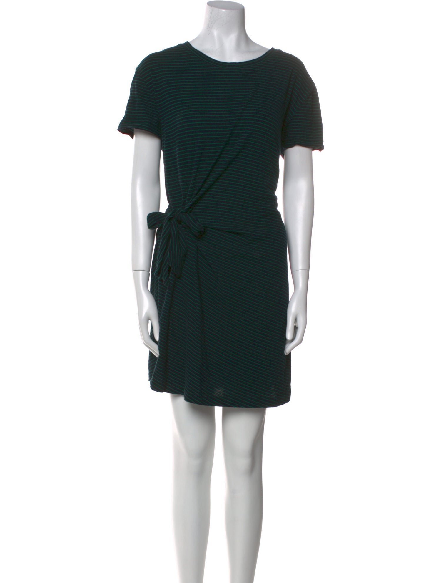 Vince Scoop Neck Mini Dress