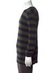 Vince Striped Crew Neck Pullover